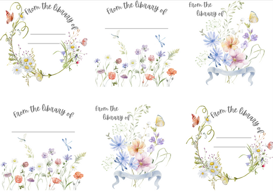 Bookplates - Floral