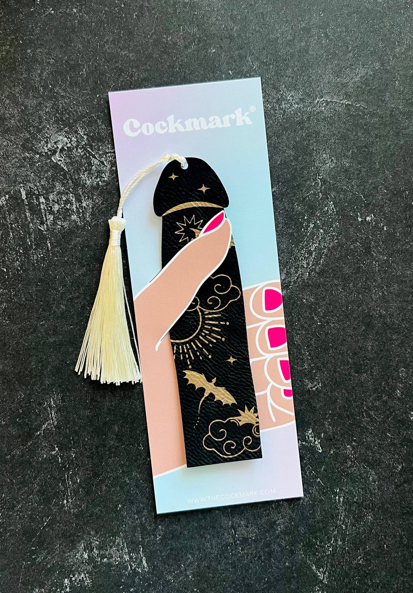Onyx Cockmark Bookmark