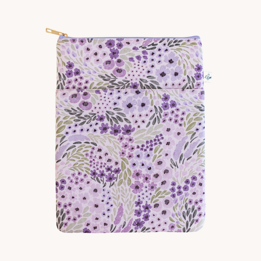 Large Sleeve - Lilac Floral