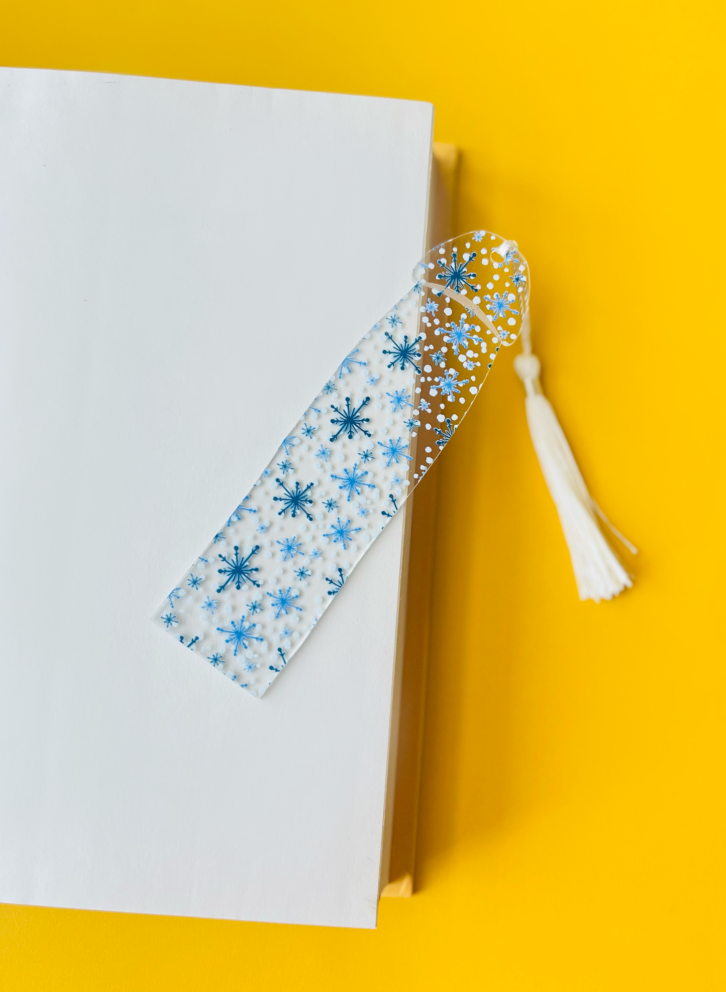 Snowflake Cockmark® Bookmark