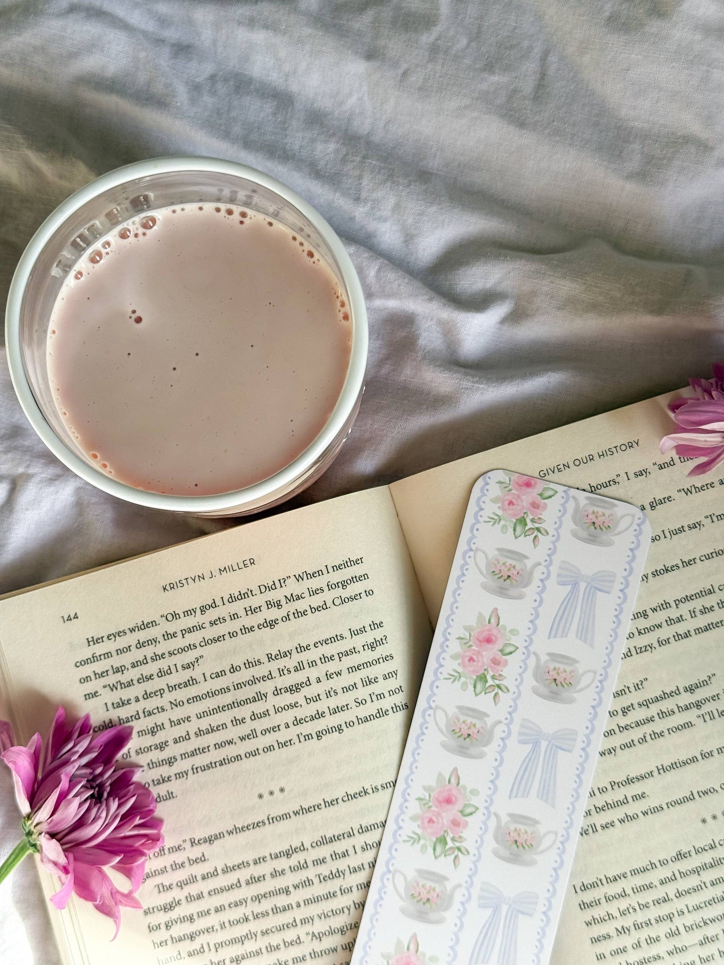 Tea Time Bookmark