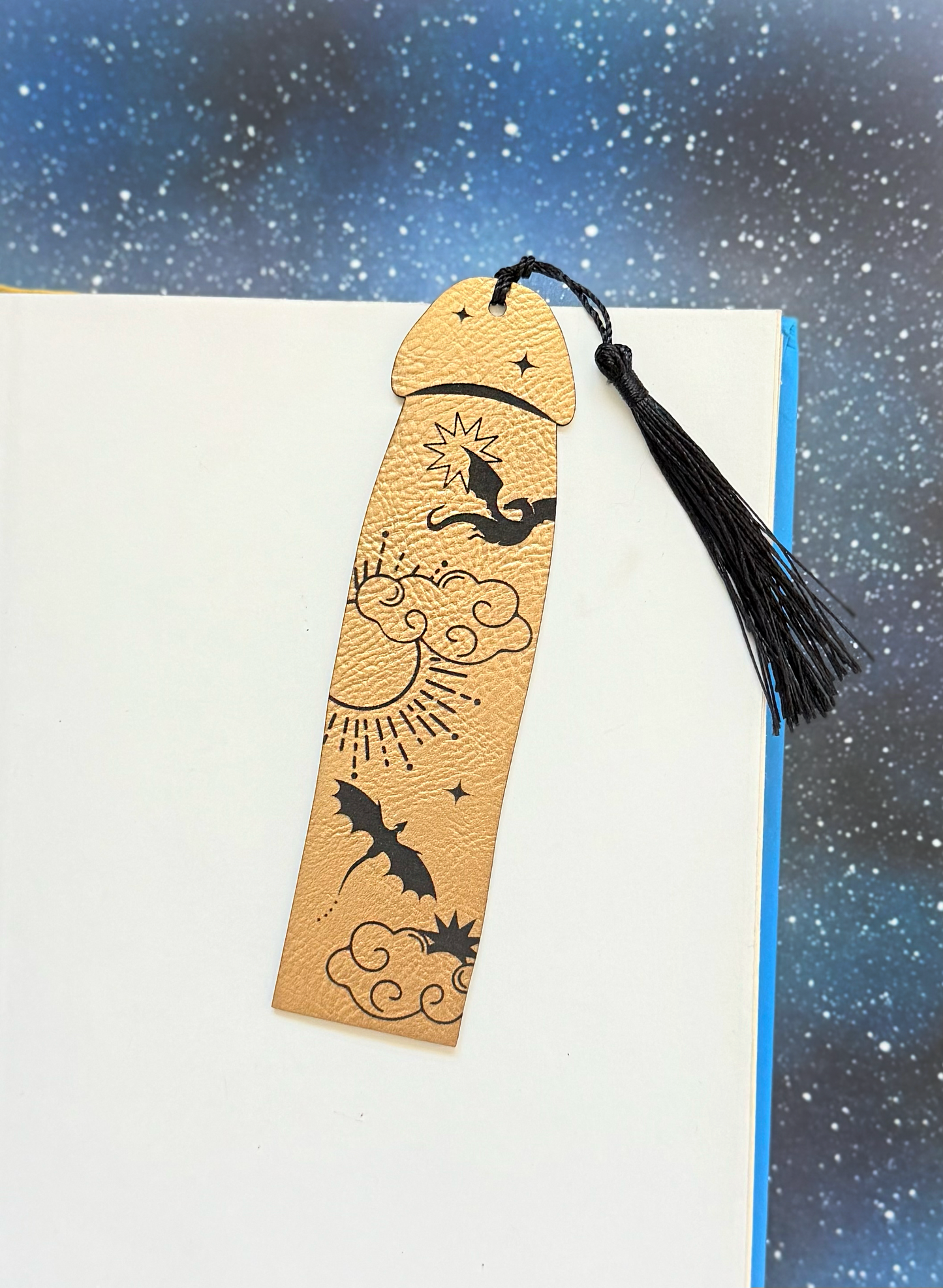 Onyx Cockmark Bookmark
