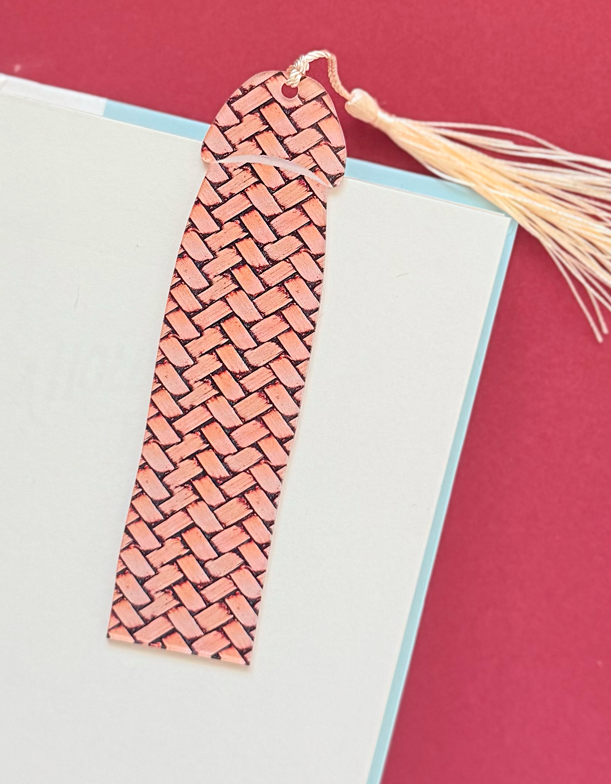 Wicker Cockmark Bookmark