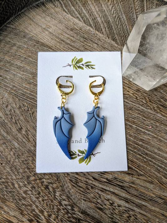 Earrings - Nymph Dragon Wings
