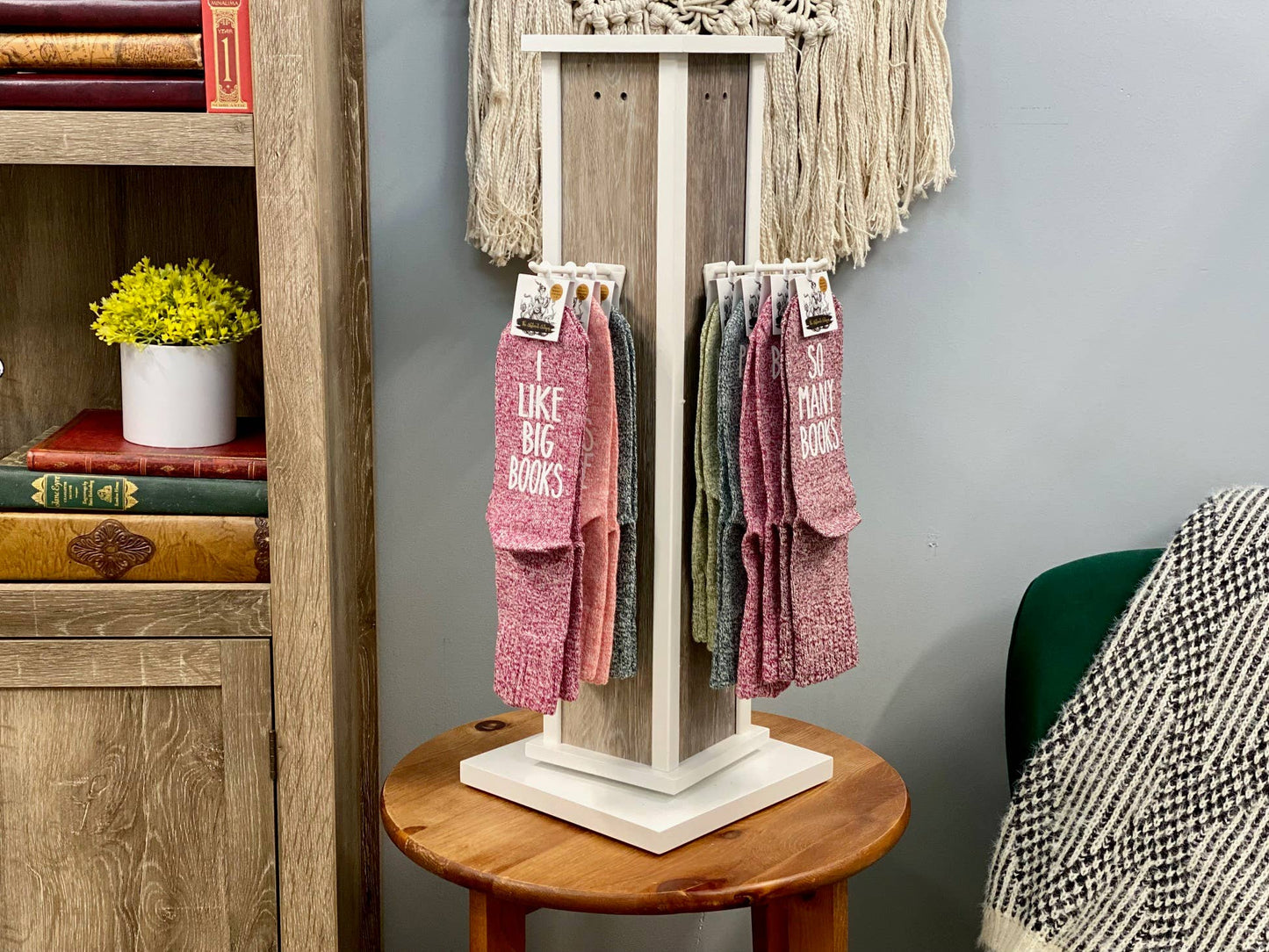 "I Like Big Books...And I Cannot Lie" Reading Gift Socks