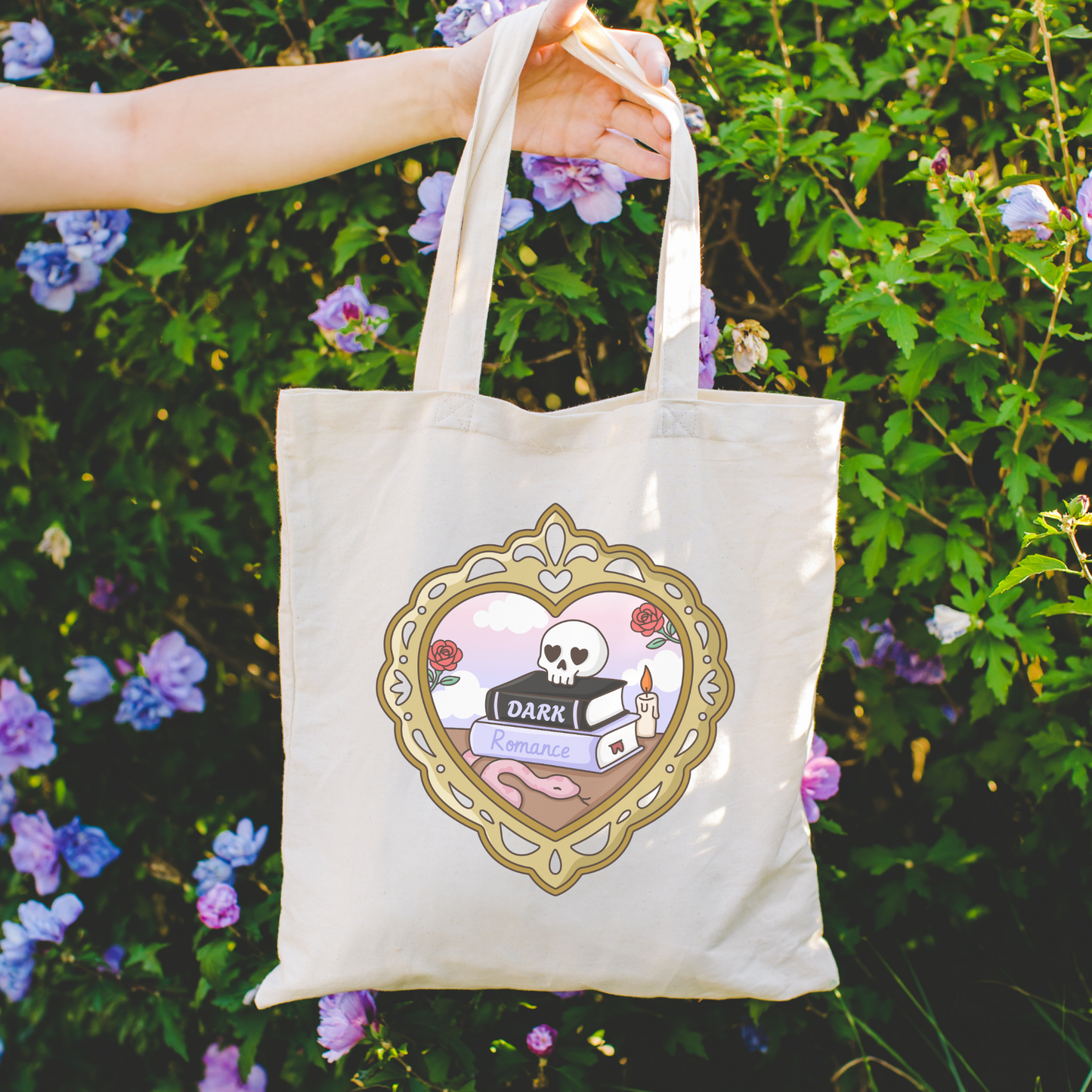 Tote - Literati - Dark Romance Heart