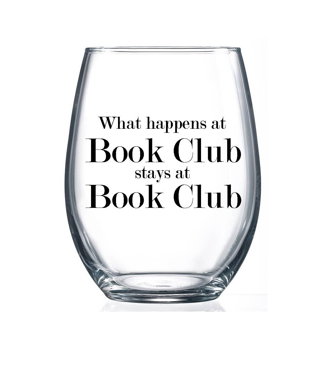 Wine Glass - Book Club