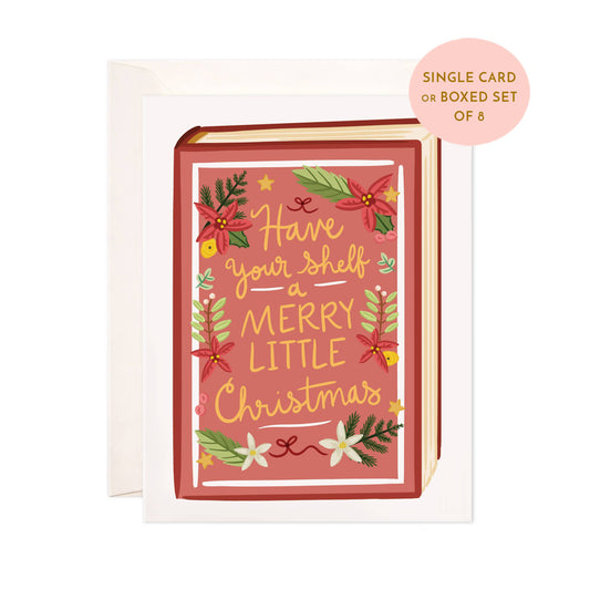 Greeting Card - Merry Little Book