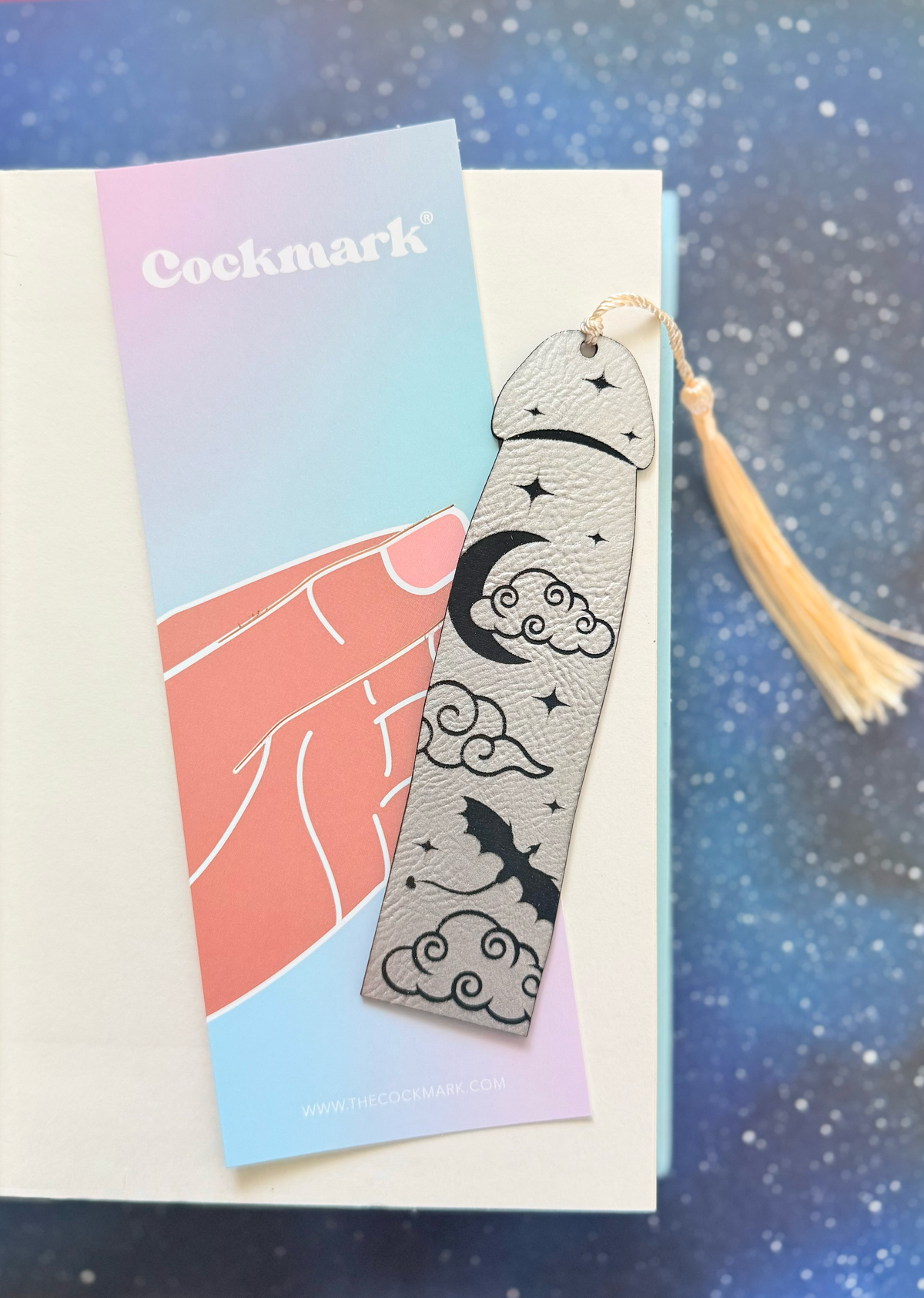 Onyx Cockmark Bookmark