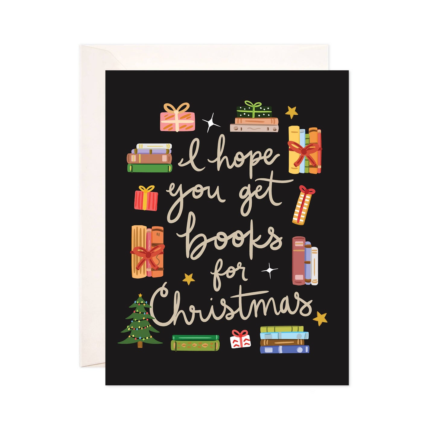 Greeting Card - Books for Xmas