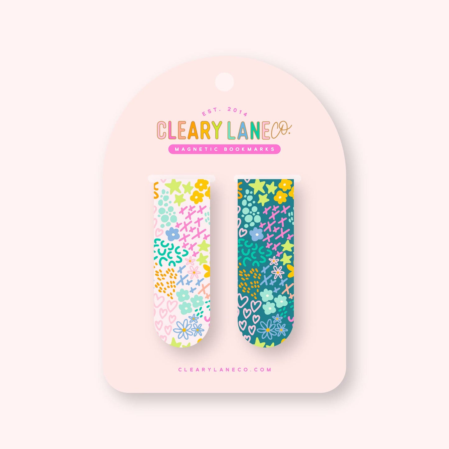 Magnetic Bookmark Set | Choose Your Design