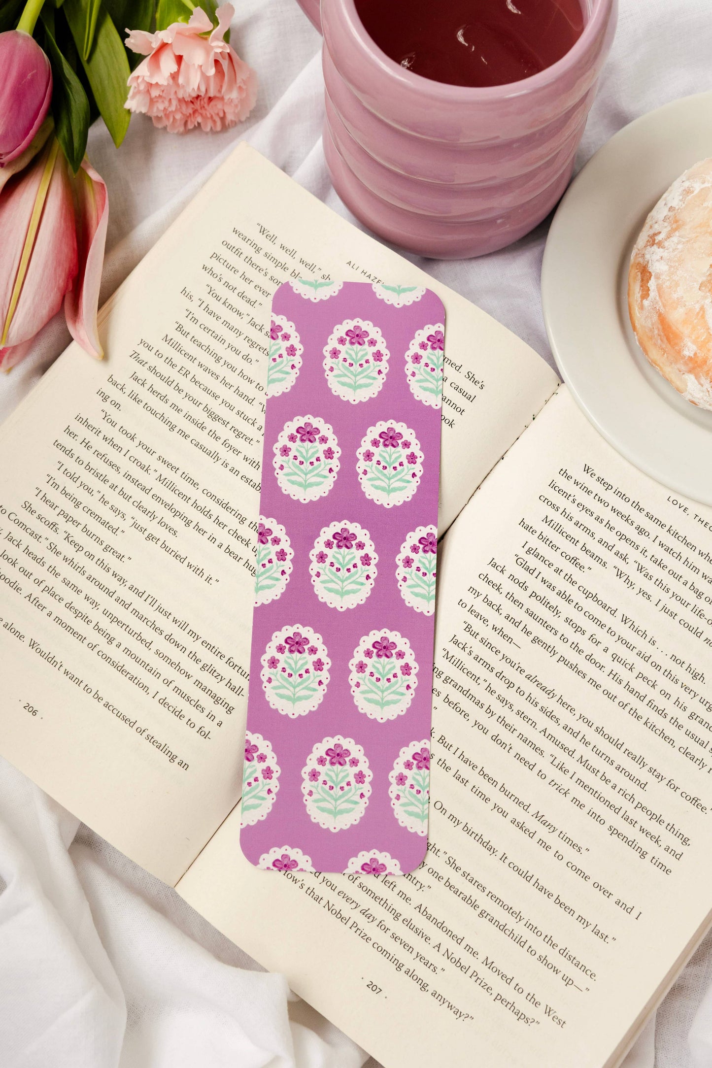 Bookmark - Purple Bloom