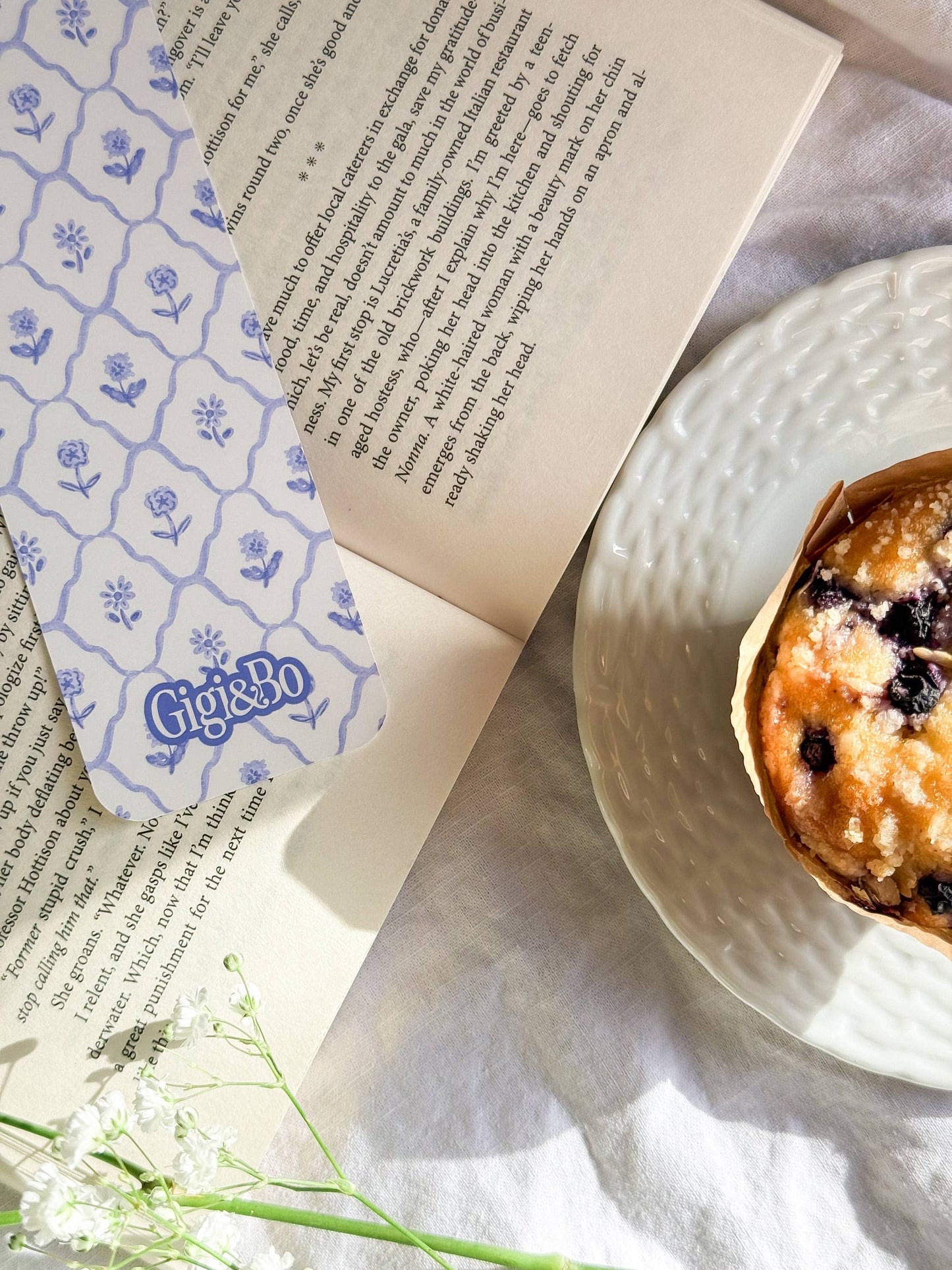 Porcelain Garden Bookmark