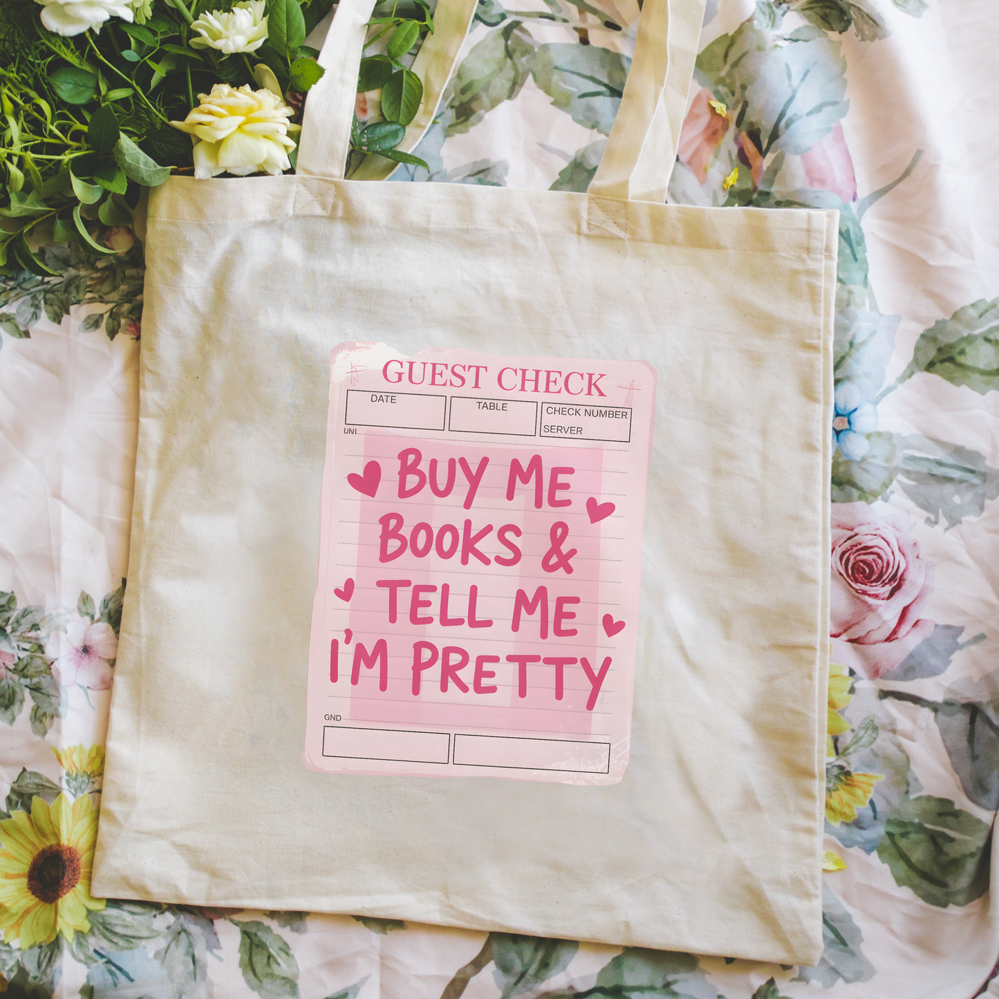Tote Bag | Reader Gift Shop | Buy Me Books & Pink Pretty