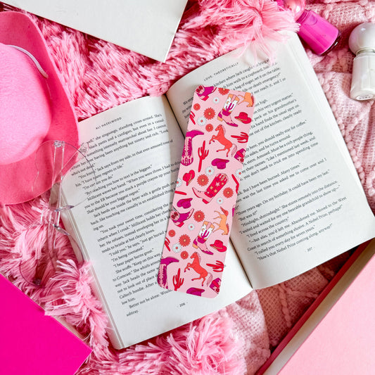 Bookmark - Hot Pink Western
