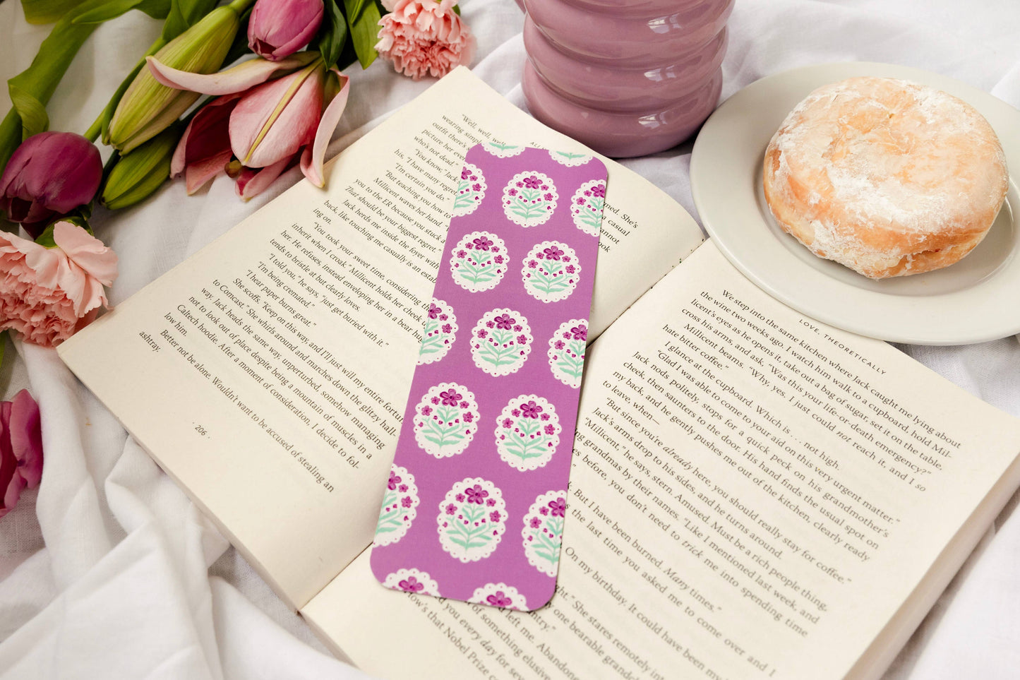 Bookmark - Purple Bloom