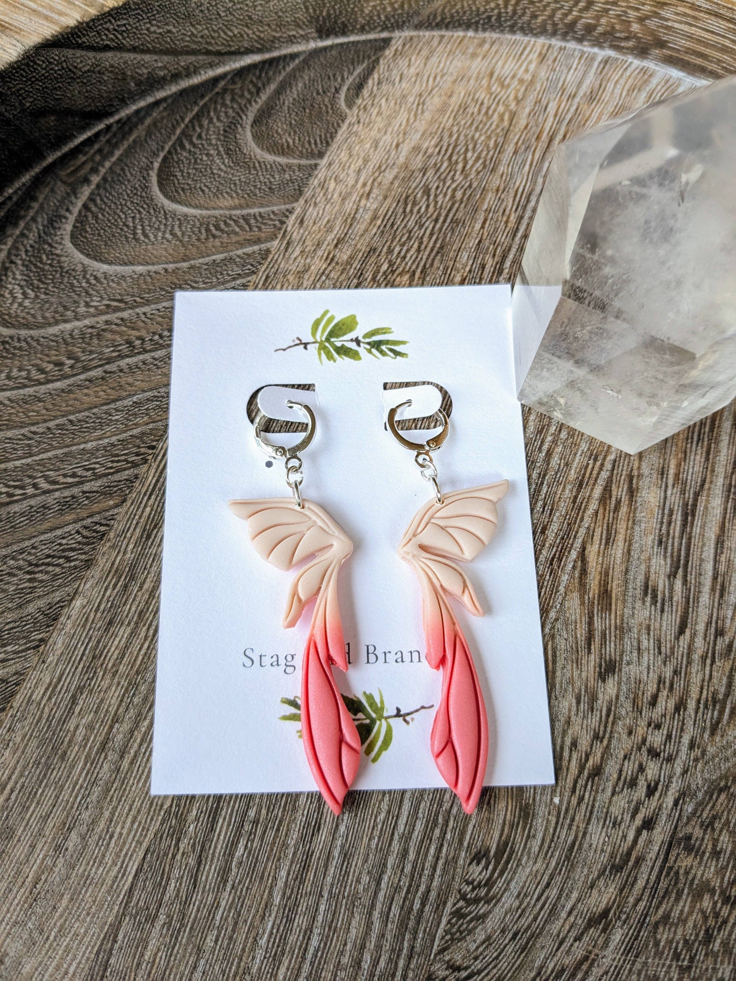 Earrings - Love Potion Fairy Wings