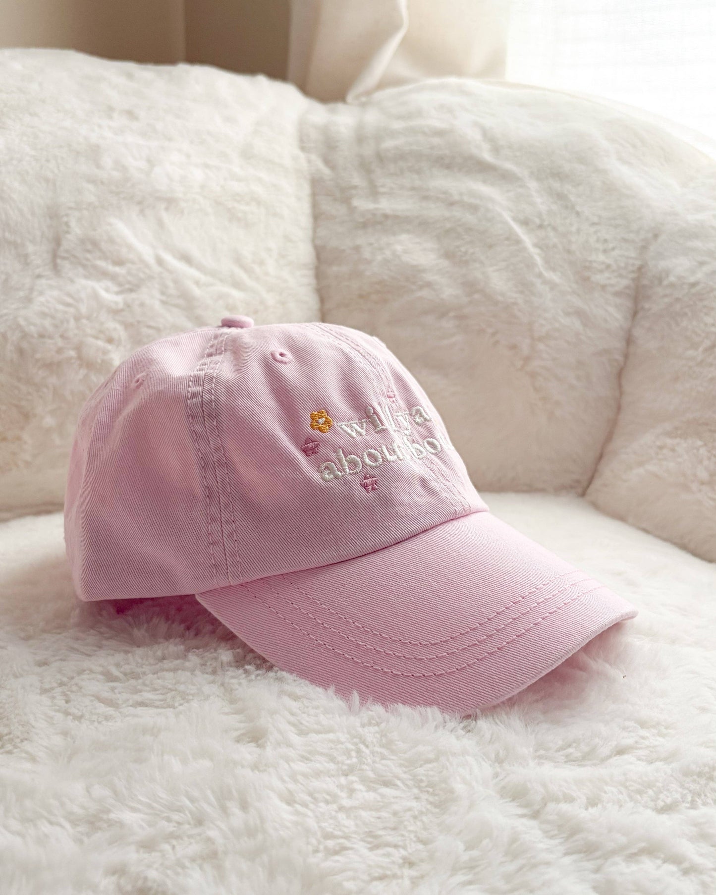 Will Yap About Books Embroidered Pigment Dyed Cap