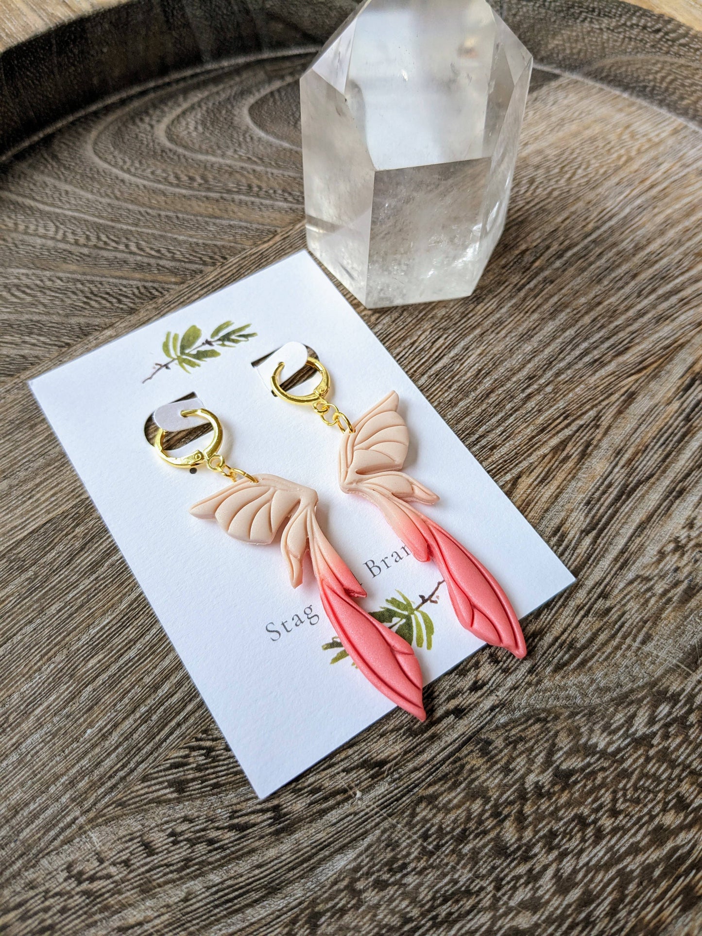 Earrings - Love Potion Fairy Wings