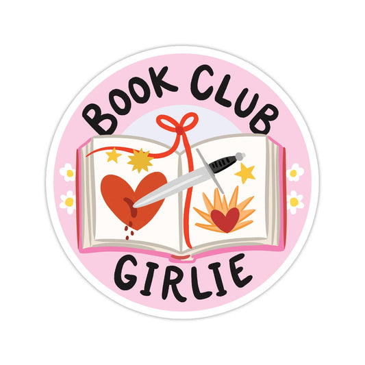 Sticker - Book Club Girlie