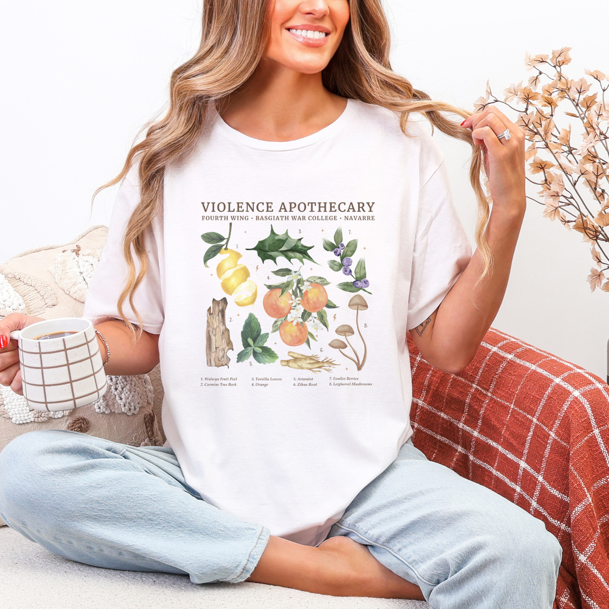 Violence Apothecary | Fourth Wing T-Shirt
