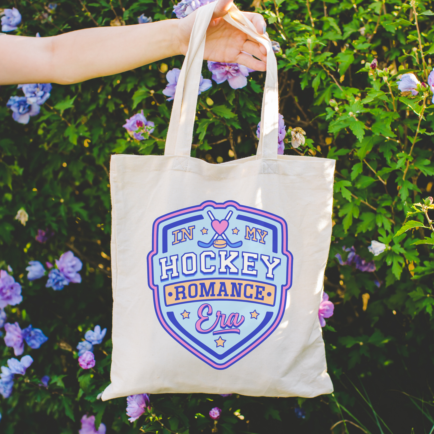 Book store Tote Bag | Trope Reader Gift | Hockey Romance Era
