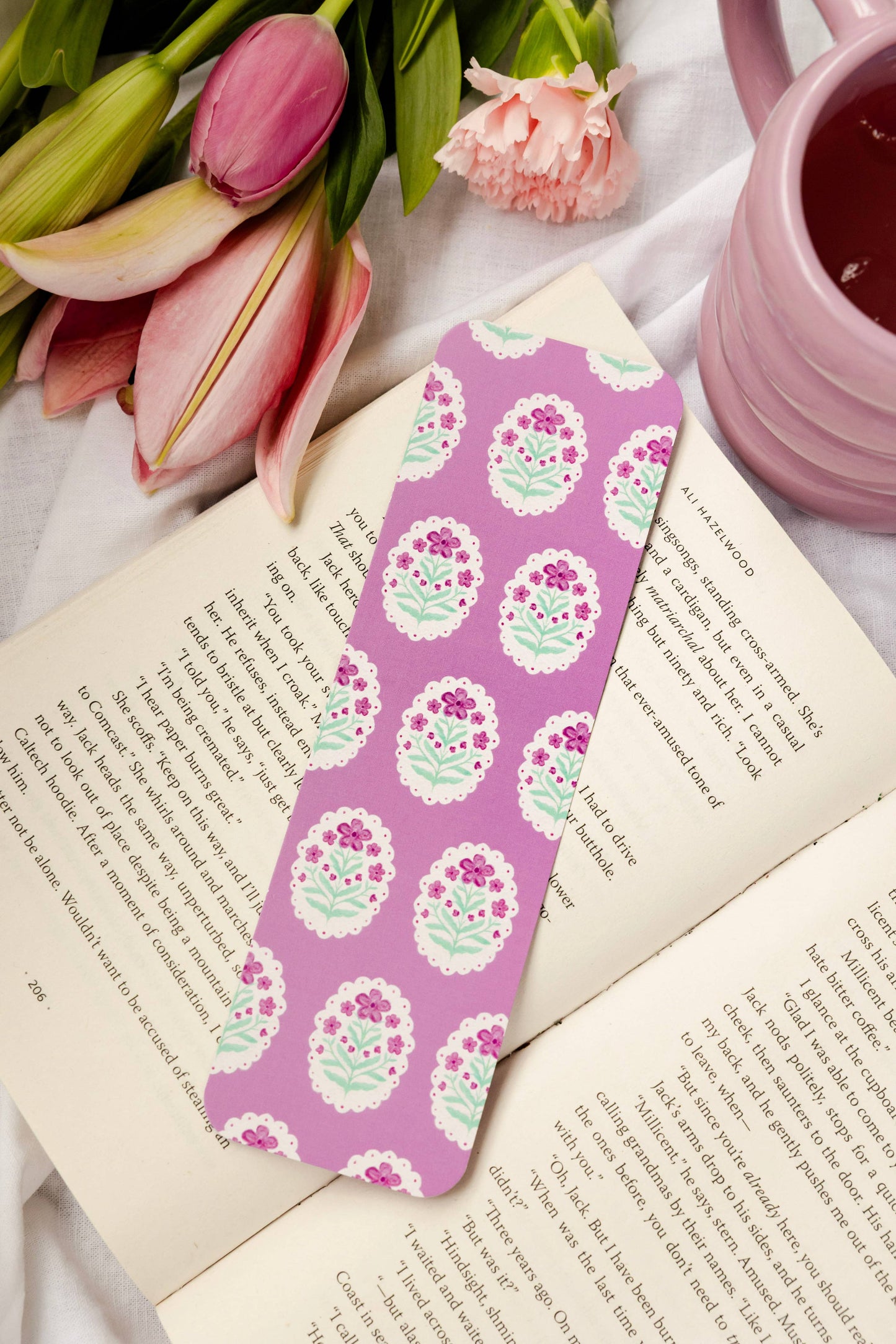Bookmark - Purple Bloom