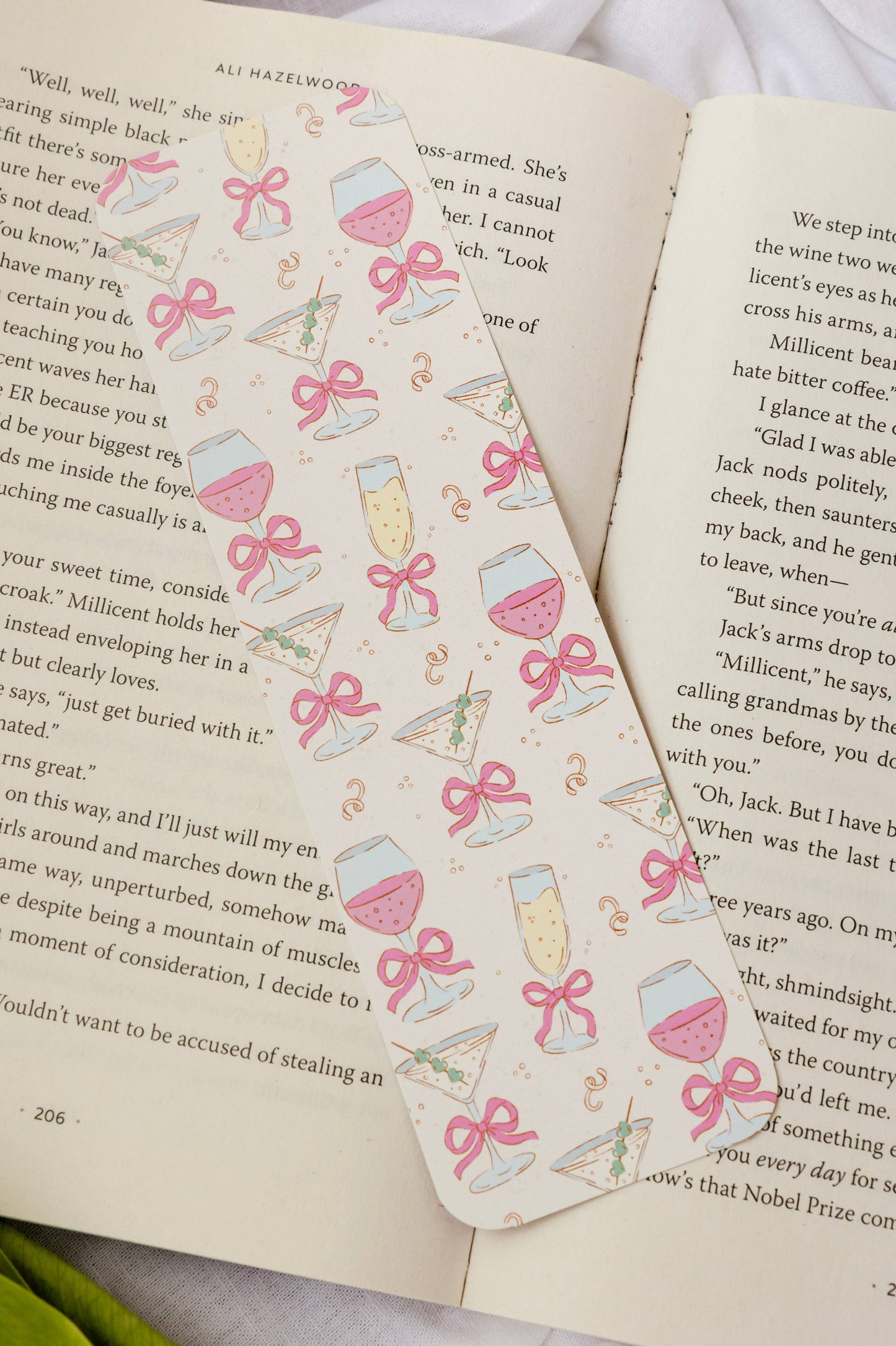 Bookmark - Bows & Bubbly
