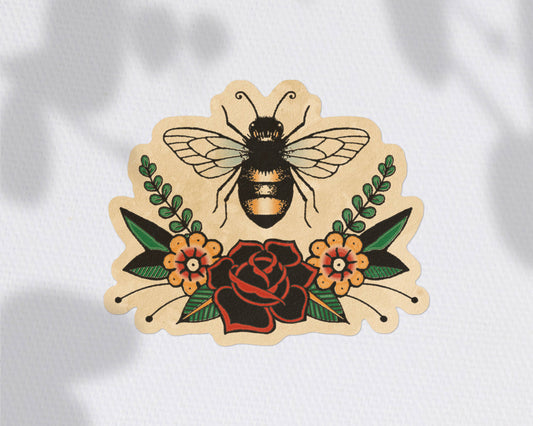 Sticker - Tattoo Bee